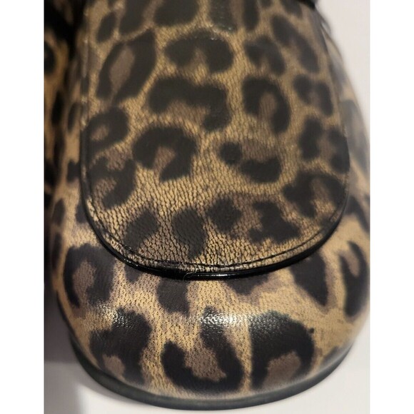 New Beautifeel 41 Leopard Animal Print Slip On Loafers Women's Soft Leather $400 - Picture 10 of 16